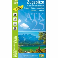 ZUGSPITZE 1:25 000 - Wanderkarte